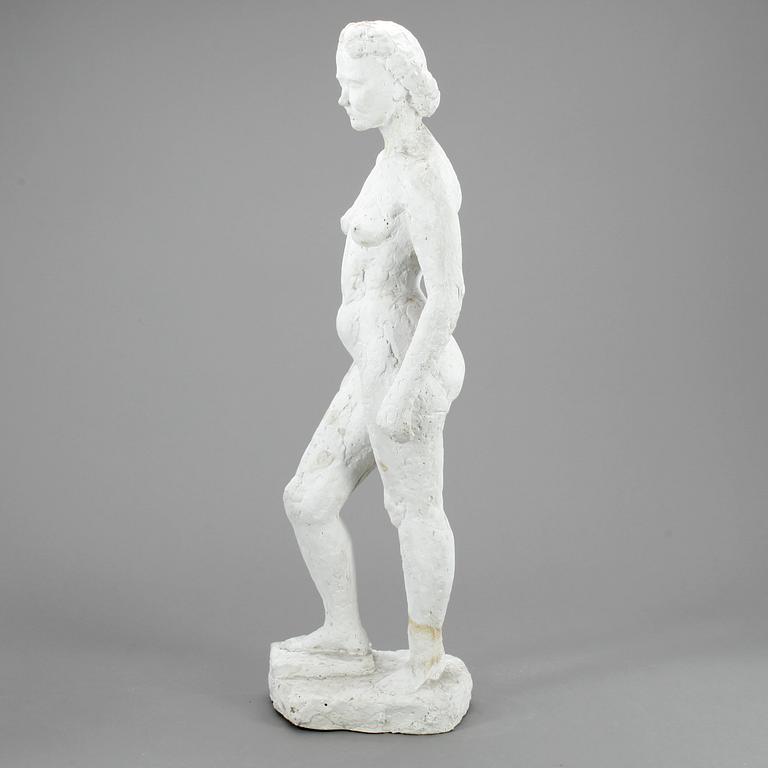 OKÄND KONSTNÄR, gips, signerad, daterad -57.