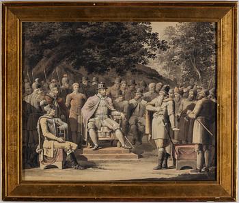 Pehr Emanuel Limnell, watercolour.