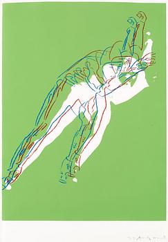 214. Andy Warhol, "Speed skater" (Deluxe Edition).