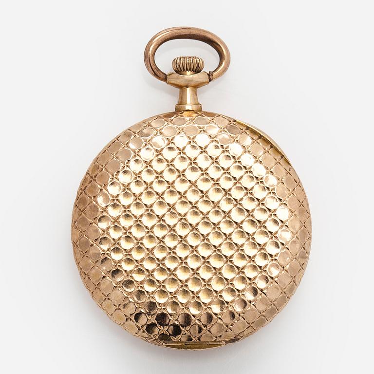 Longines, pocket watch, hunter, 30 mm.