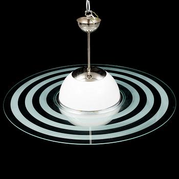 A 1930's ceiling light.