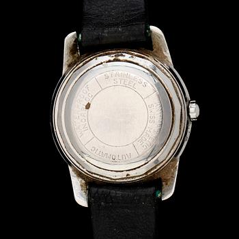 ARMBANDSUR, stål, Lemania, Automatic, 1900-talets mitt.
