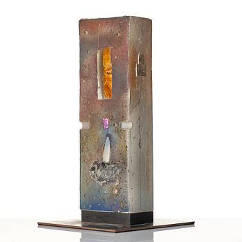 Bertil Vallien, a unique cast glass sculpture, Kosta Boda, Sweden.