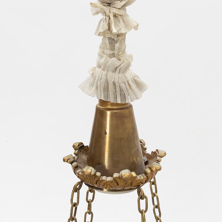 A French late 19th century chandelier.