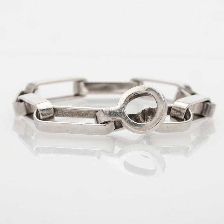 Karl-Ingemar and Cecilia Johansson, Silver Bracelet, Gothenburg 1971.