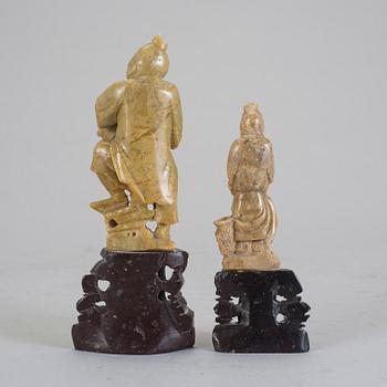 FIGURINER, 2 st, Kina, 1900-tal.