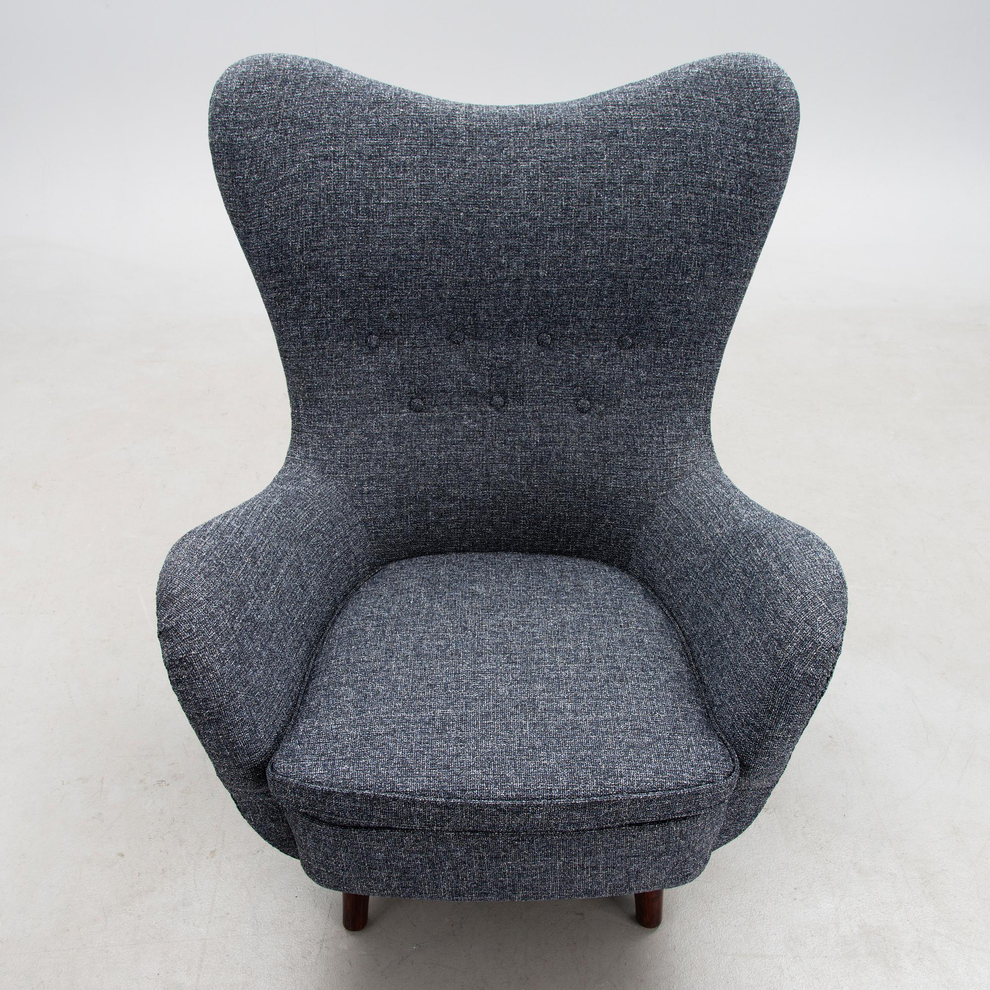 RUNAR ENGBLOM, nojatuoli, Boman 1950-luvun alku.