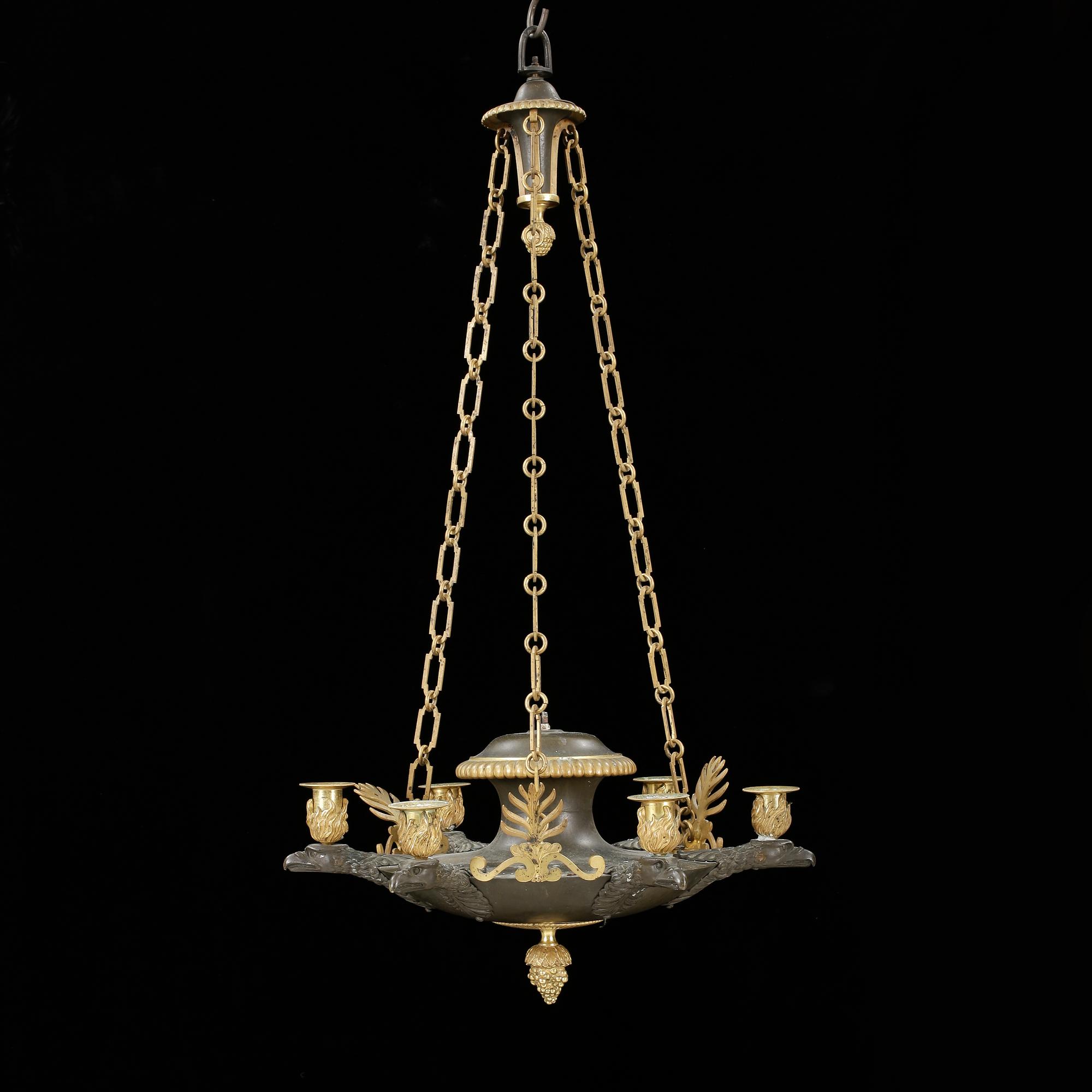 TAKAMPEL, empire, 1800-talets första hälft.