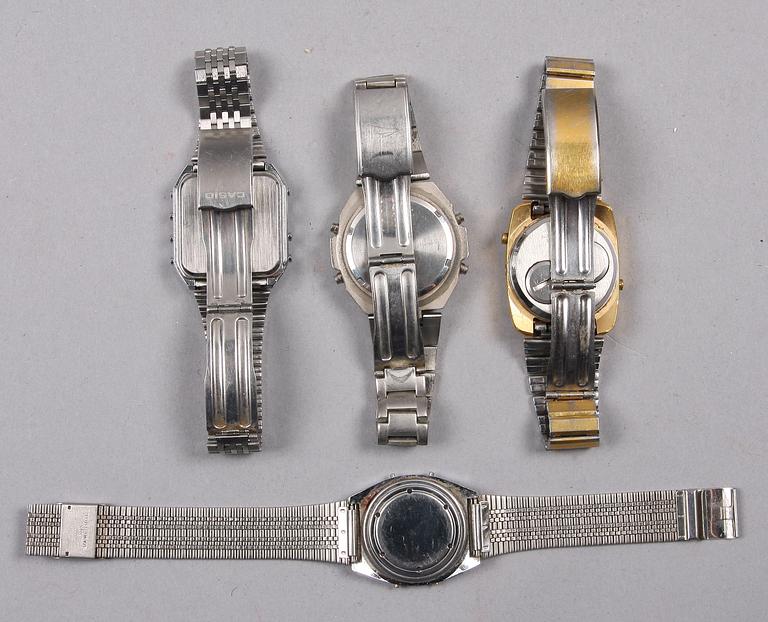 DIGITALA ARMBANDSUR, 4 st.