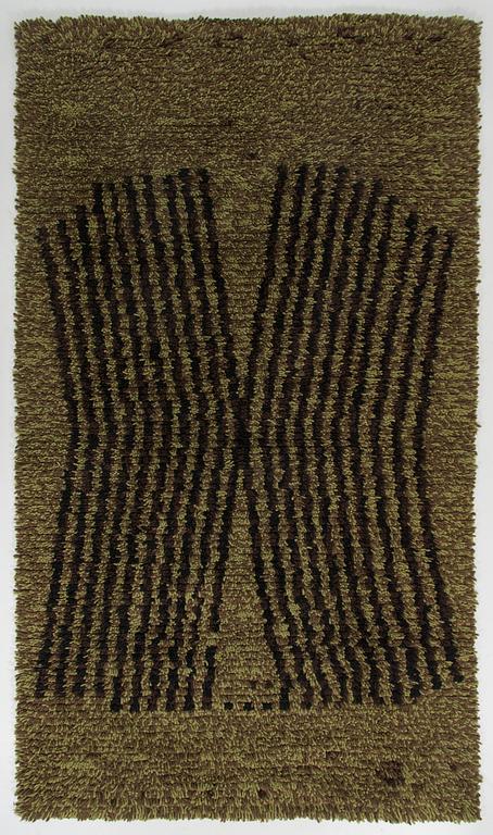 Ritva Lehikoski, matto / ryijy, Neovius ja Solo, noin 242 x 145 cm.