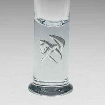 a set of 20 glass 'High Life' by Lars Holmegaard, Denmark, late 20th century.