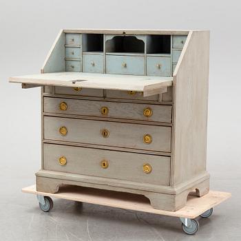 A Swedish painted secretaire, first half of the 19th century.