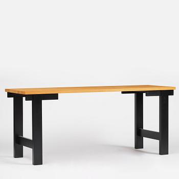 John Kandell, skrivbord, "Solitär", Källemo, Värnamo, efter 1986.