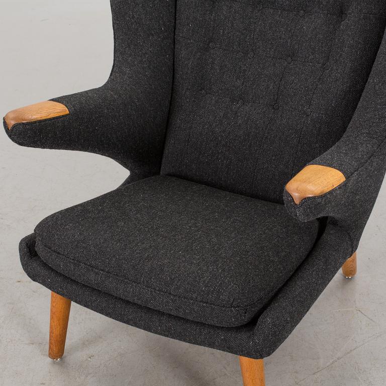 HANS J WEGNER, a Bamse/Papa Bear armchair, later part of the 20th century.