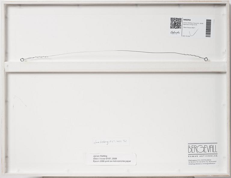 James Welling, 'Glass House 8167'.