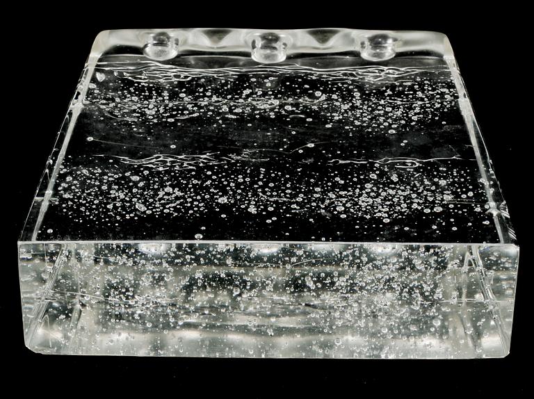 LJUSSTAKE, Timo Sarpaneva, Iittala, 1980, signerad.