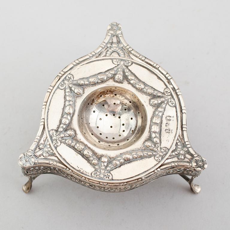 TESIL, silver, sannolikt Frankrike, 1800-/1900-tal. Vikt ca 154 gram.