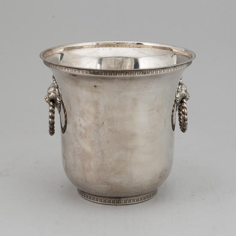 CHAMPAGNEKYLARE, nysilver, 1900-tal.