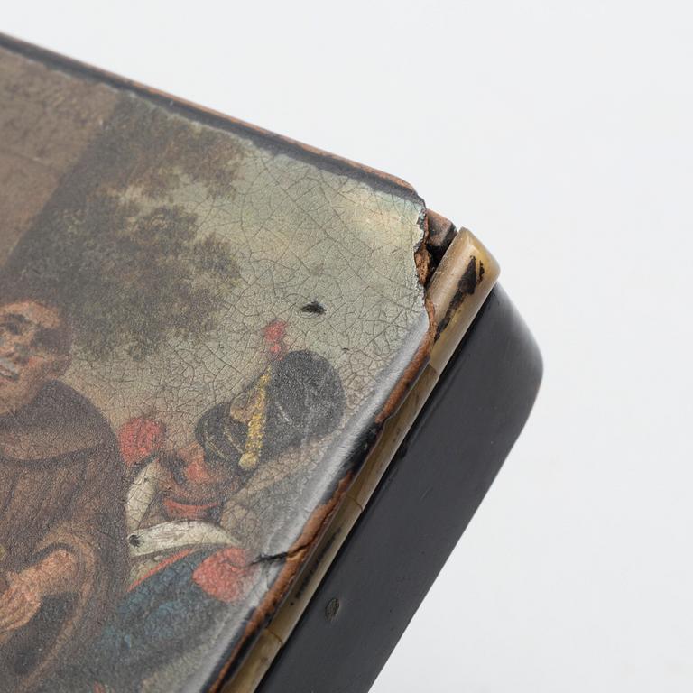 ASK med LOCK, lackarbete, 1800-talets första hälft.