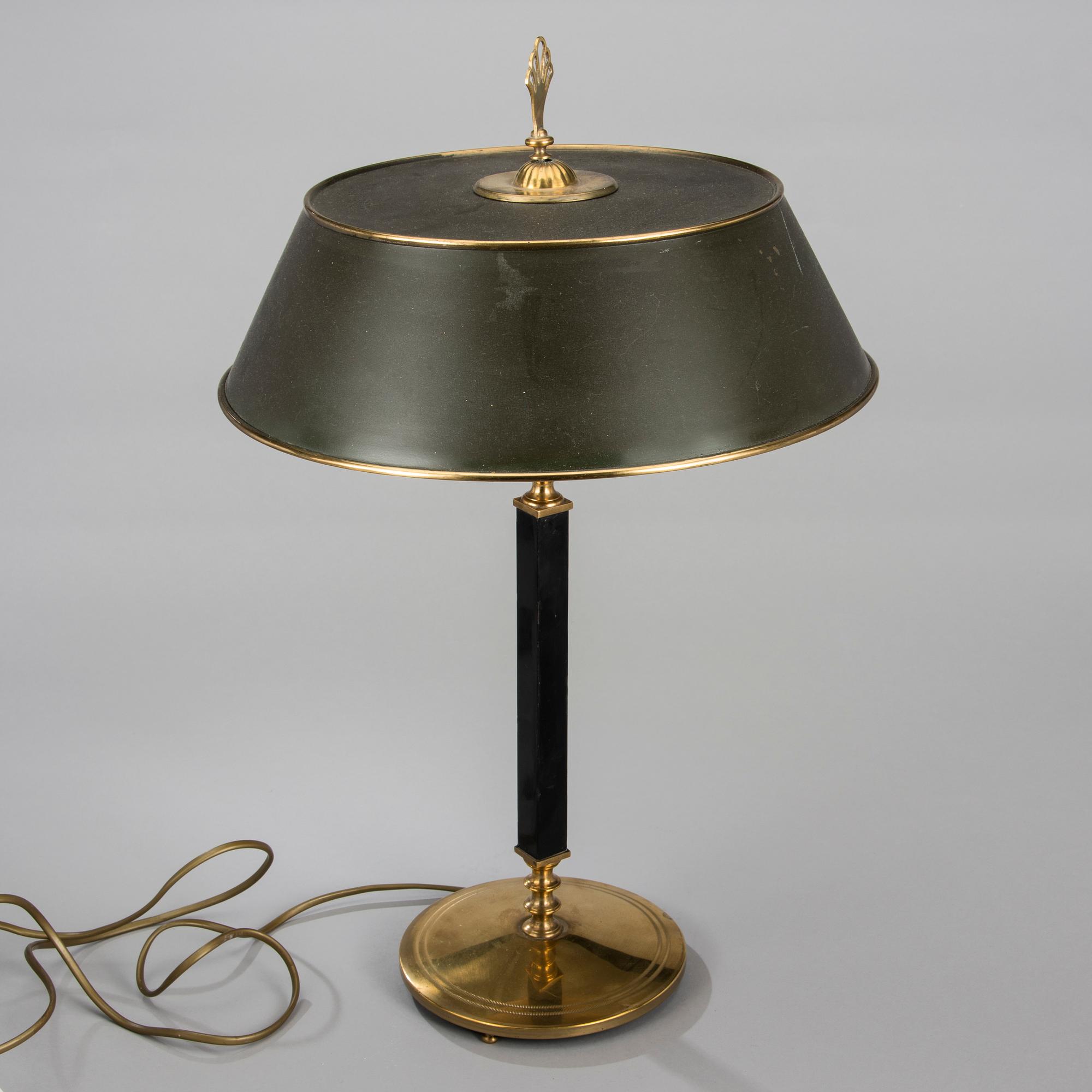 BORDSLAMPA, Böhlmark, 1920-30-tal.