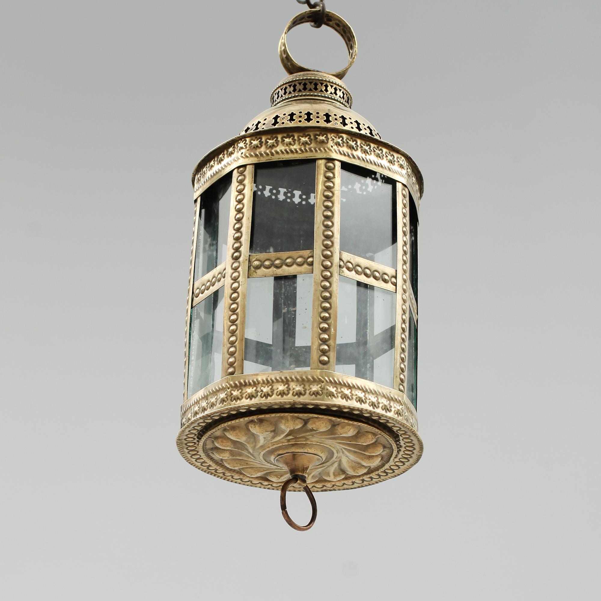 LYKTA, mässing, 1800-talets första hälft.