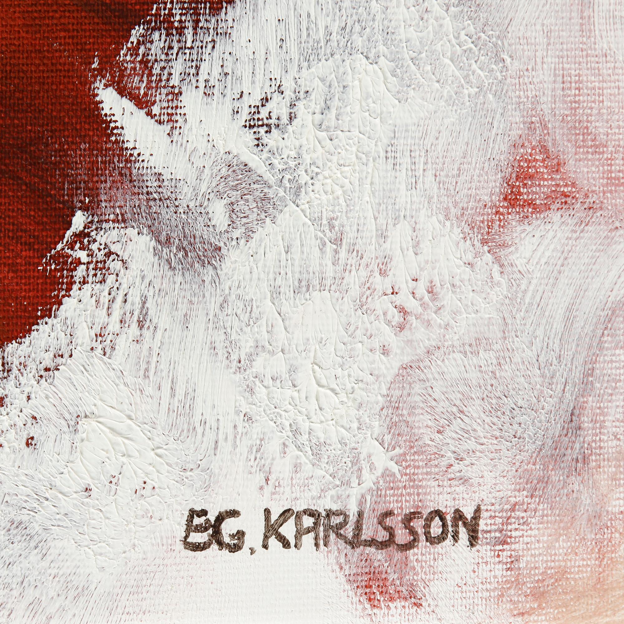 BENGT-GÖRAN KARLSSON, Olja på duk, signerad.