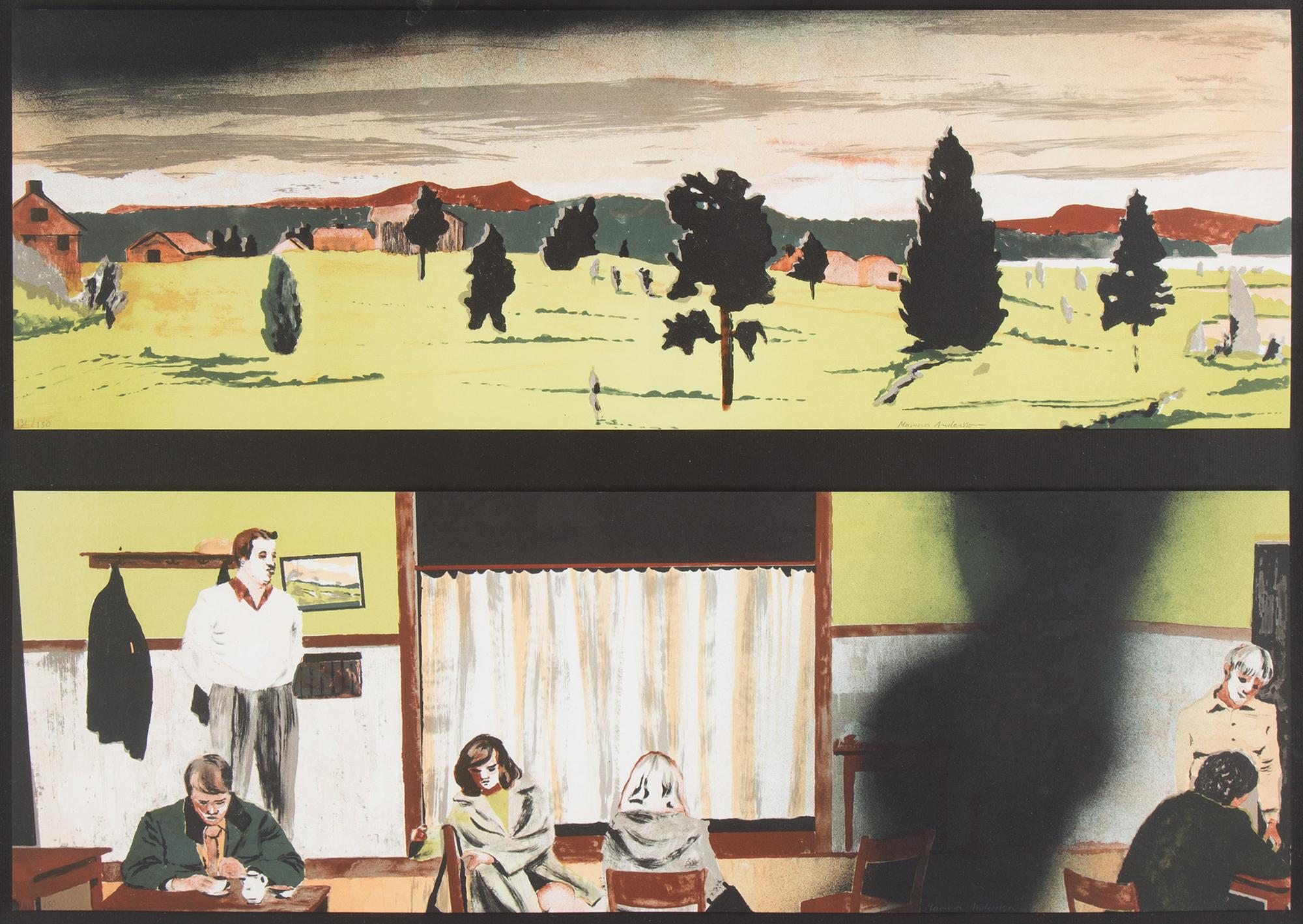 KARIN MAMMA ANDERSSON, colour lithograph, signed and numbered 131/150.