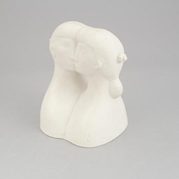 FIGURIN, parian, "De tu", Stig Lindberg,  Gustavsberg.