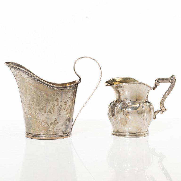 Silver, 5 delar, Sverige, 1800-1900-tal.