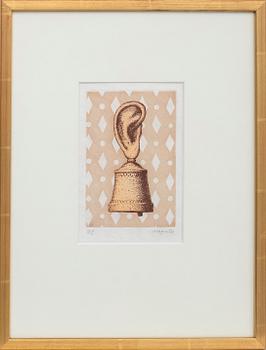 René Magritte, after, ”La lecon de Musique”.