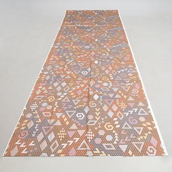 A Mira Rubin fabric of the Diamond Collection for Mira-X, Switzerland 1980s.