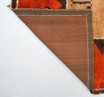 RYA, Finland, daterad 1843. Ca 189 x 130 cm.