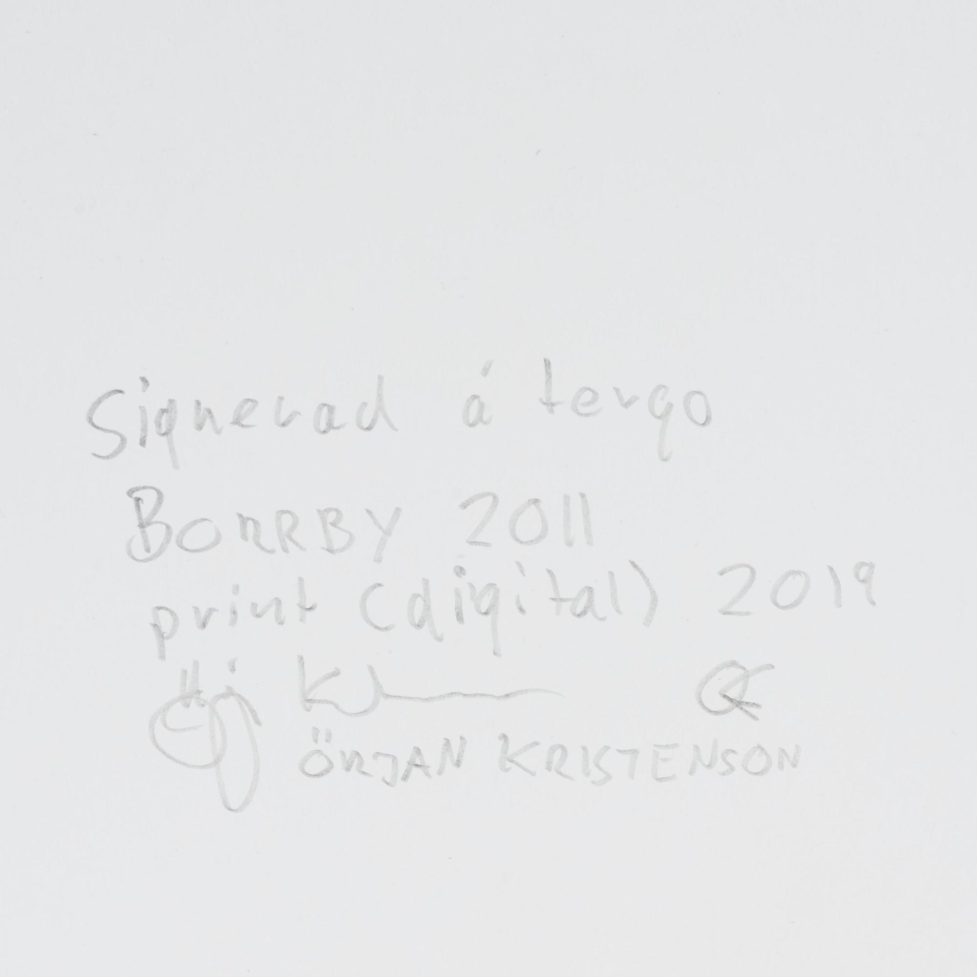Örjan Kristenson, "Borrby", 2011.