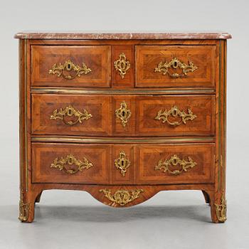 Byrå, Parisarbete, 1700-talets mitt, Louis XV.