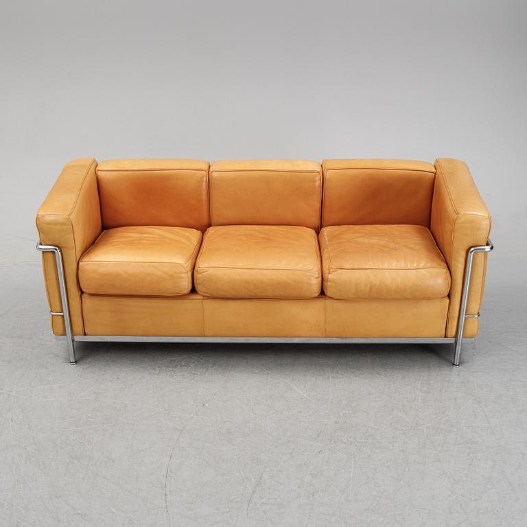 Le Corbusier, Pierre Jeanneret & Charlotte Perriand, soffa, "LC2", Cassina, Italien.