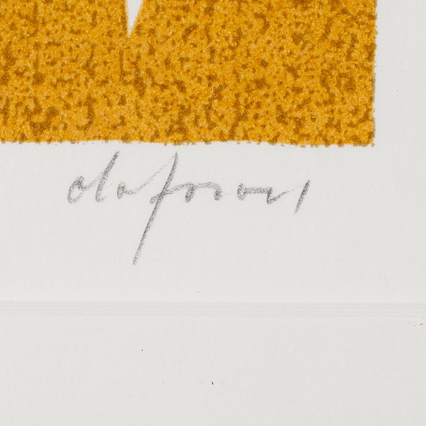 PIERRE OLOFSSON, färglitografi, signerad, numrerad 476/520.