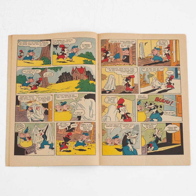 Comic book, "Kalle Anka & Co" No. 4, 1950.