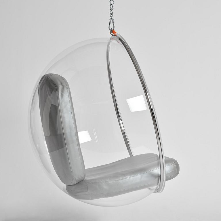 Eero Aarnio, hängfåtölj, "Bubble Chair", Adelta, Finland.