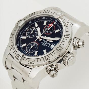 BREITLING, Avenger II, Chronometre, chronograph, wristwatch, 43 mm.