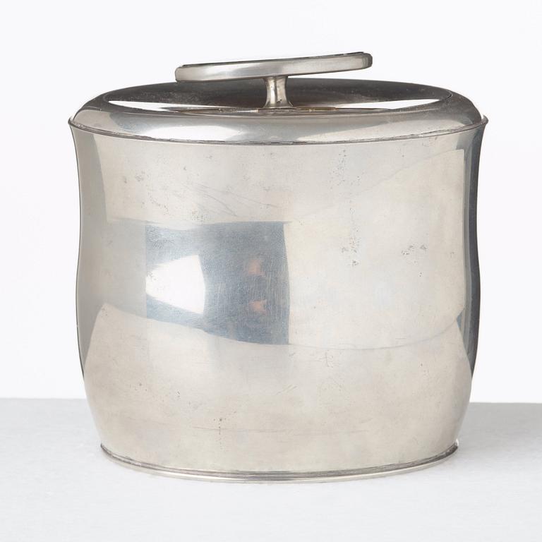 Firma Svenskt Tenn, a pewter lidded jar, Svenskt Tenn, Sweden 1956.