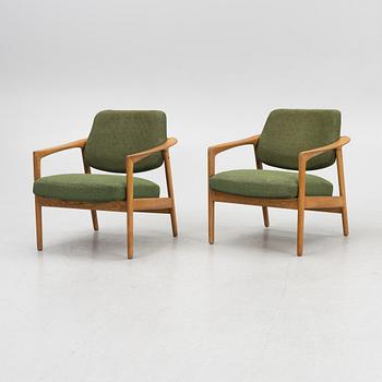 Folke Ohlsson, a pair of "Ascot" armchairs, Dux, 1960's.