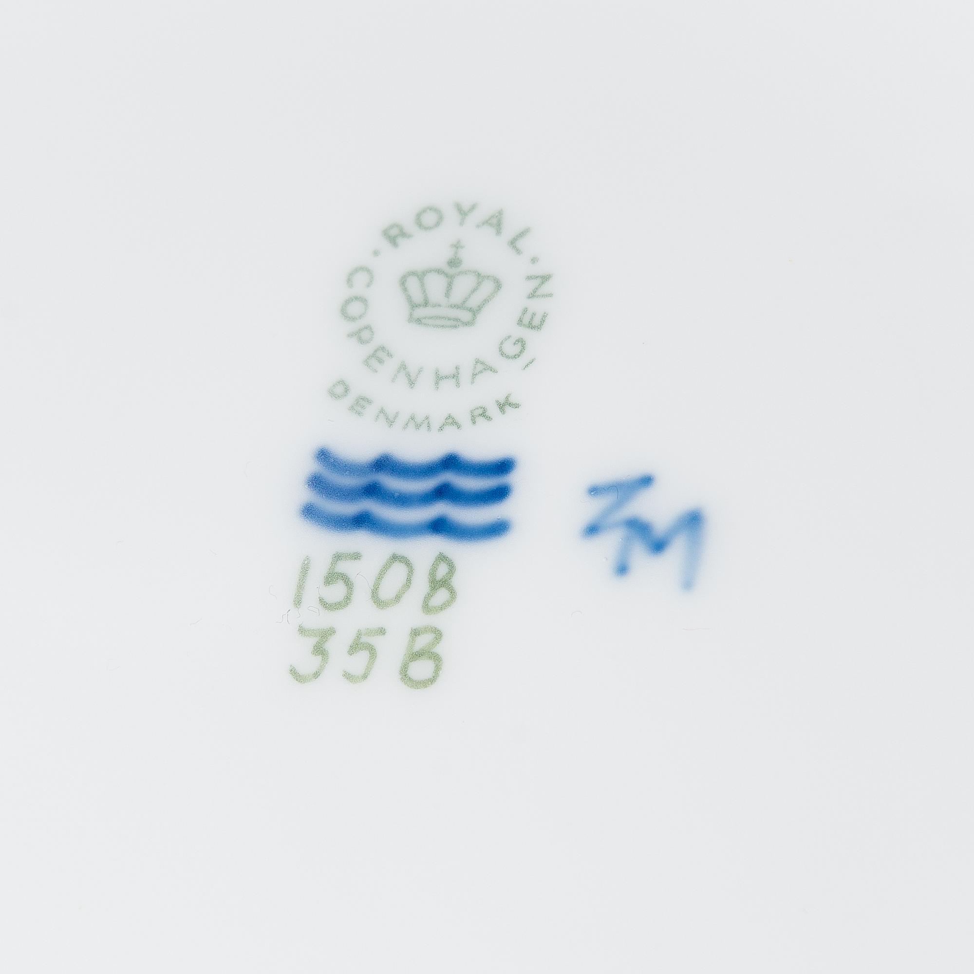 Vas, porslin Royal Copenhagen 1969-1974.