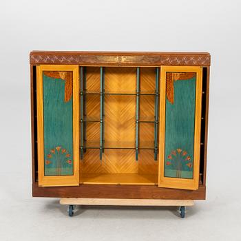 Cabinet with bar section circa 1900.