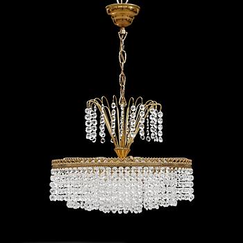 TAKLAMPA, Rejmyre, 1900-talets mitt. Höjd ca 33 cm.