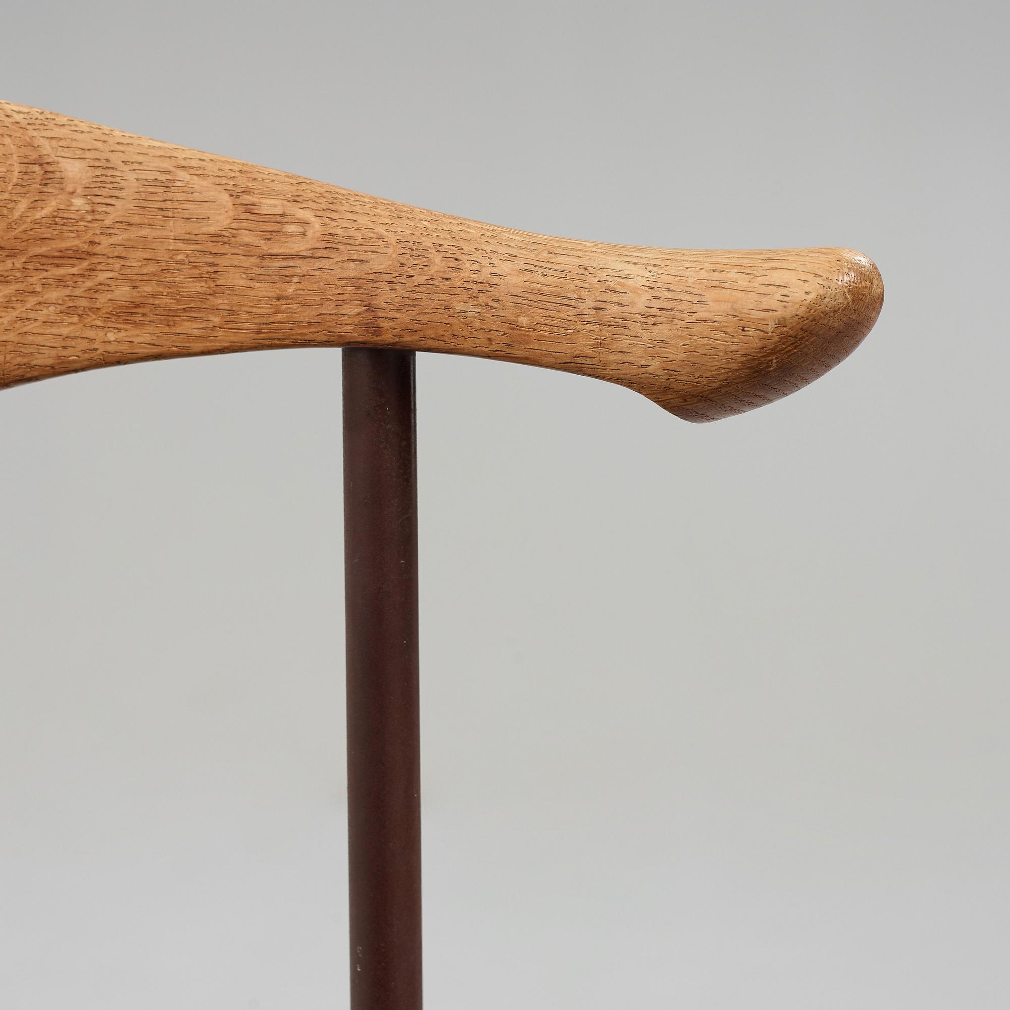 HANS J WEGNER, stol, prototyp av modell "H55", Fritz Hansen, Danmark 1955.