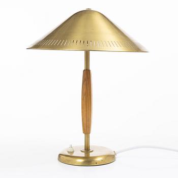 Harald Notini, bordslampa, modell 15296, Arvid Böhlmarks Lampfabrik, Stockholm, 1940-tal.