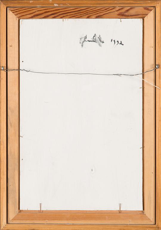 Tapani Raittila, olja på pannå, signerad.