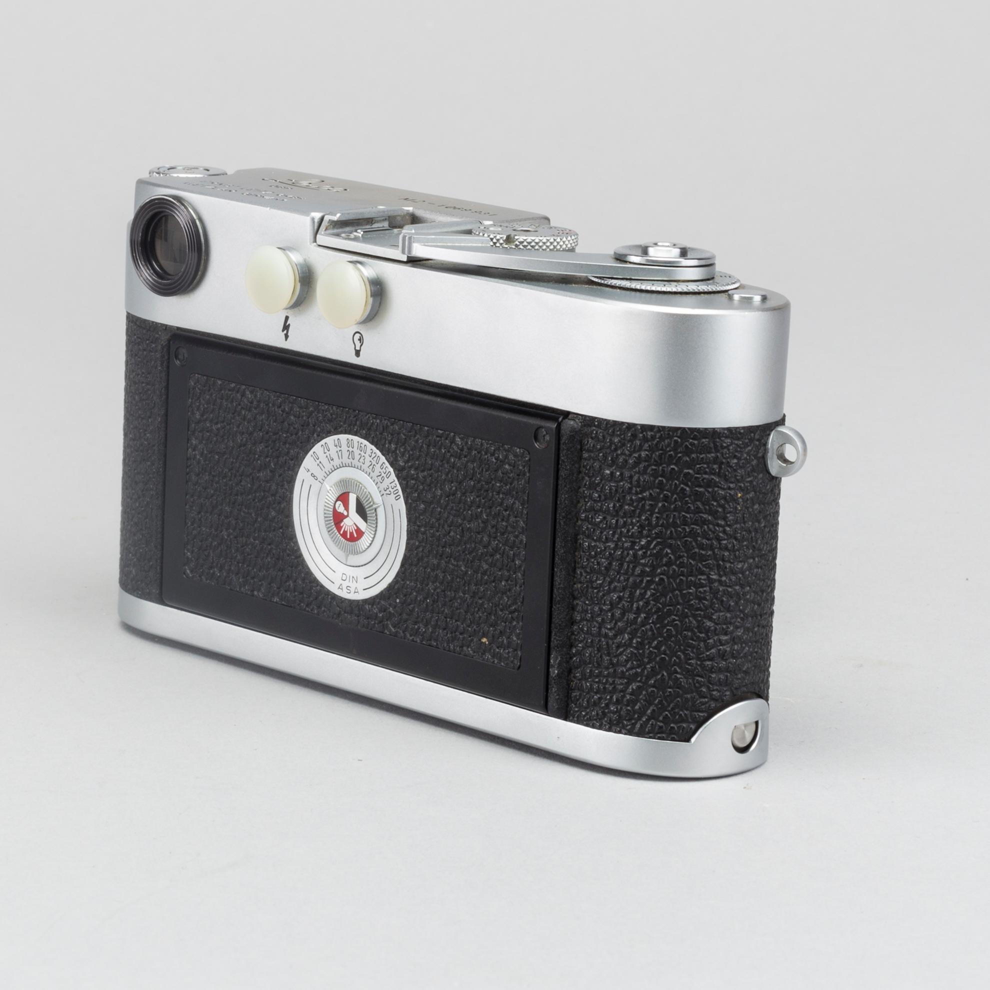 A LEICA M2 CAMERA AND LENS from 1963.