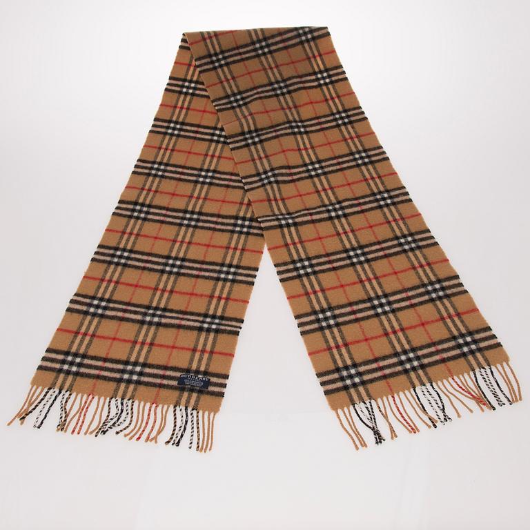 BURBERRY, HALSDUK SAMT NECESSÄR.