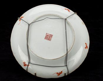 SKÅLFAT, porslin, Kina 1800-tal.